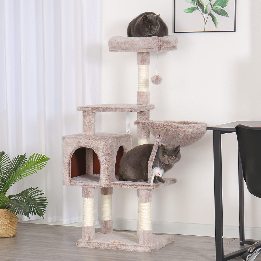 Heybly arbol gato cesta relax: sensación de seguridad y descanso.