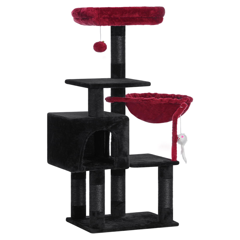 Heybly arbol-gato-teaser-stick: vara interactiva para estimular juego entre dueño y felino.