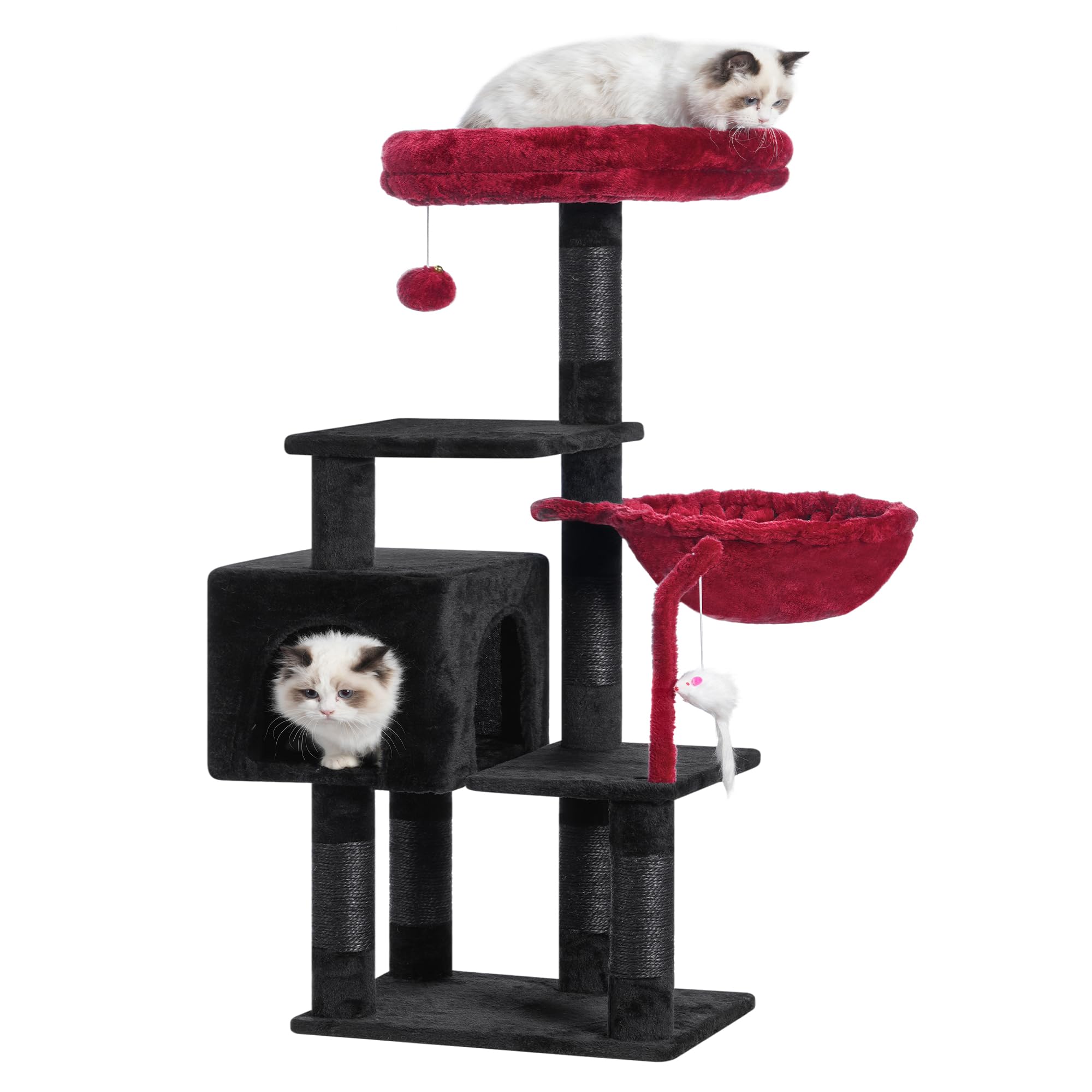 Heybly arbol-gato-uso-interior: ideal para trepar y relajarse dentro de casa.