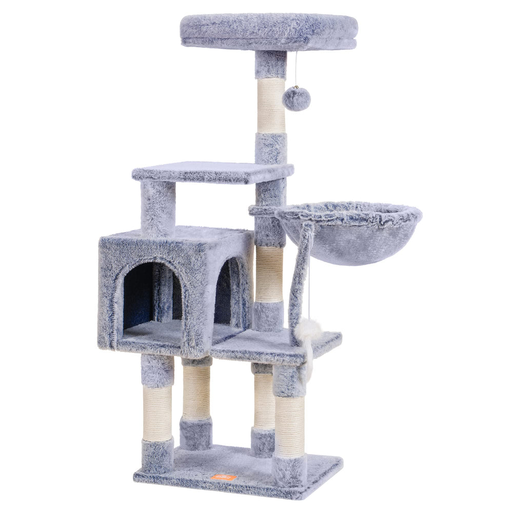 Heybly base estable para torre de gatos evita vuelcos.