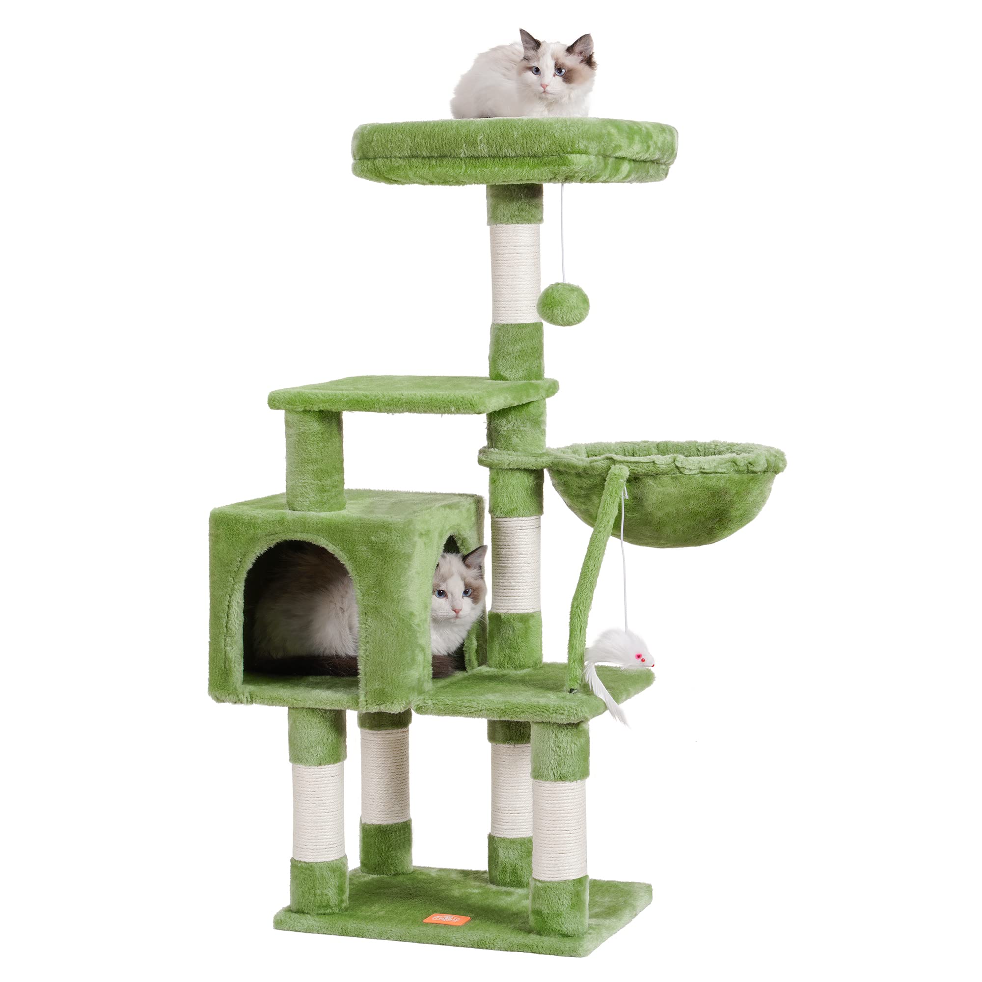 Heybly bola de juguete con campana: entretenimiento suave para gatos.