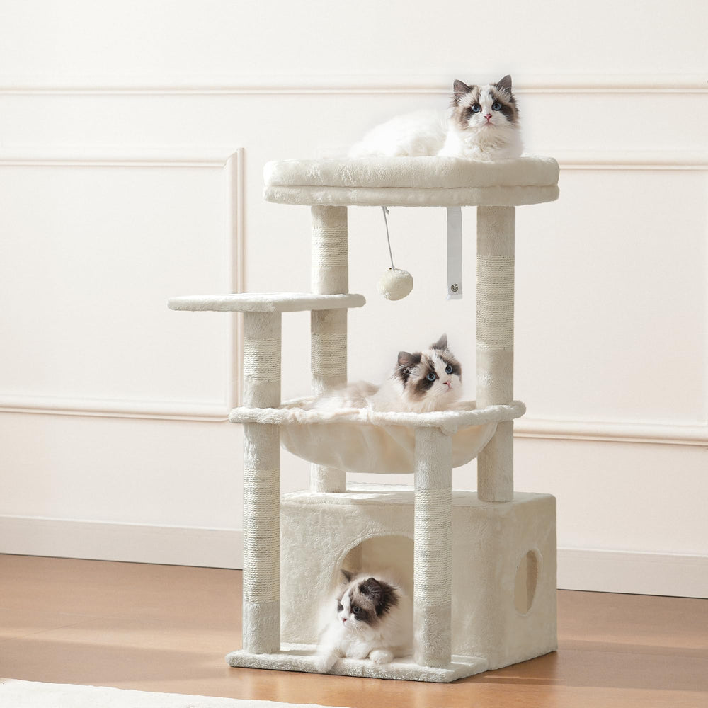 Heybly Cat Tree: balón colgante para entretenimiento de interior