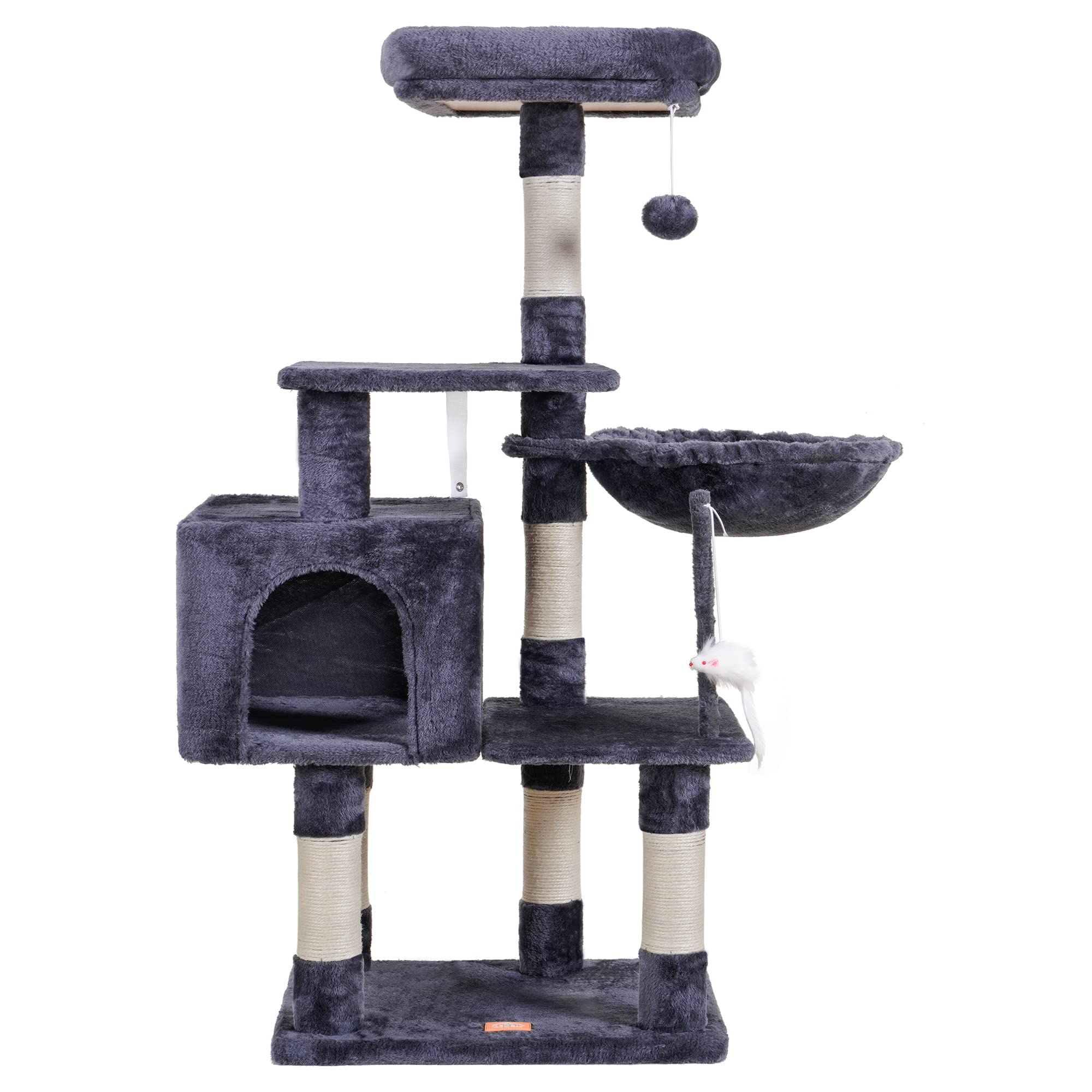 Heybly HCT004G palo teaser y pelota con cascabel, juego interactivo.