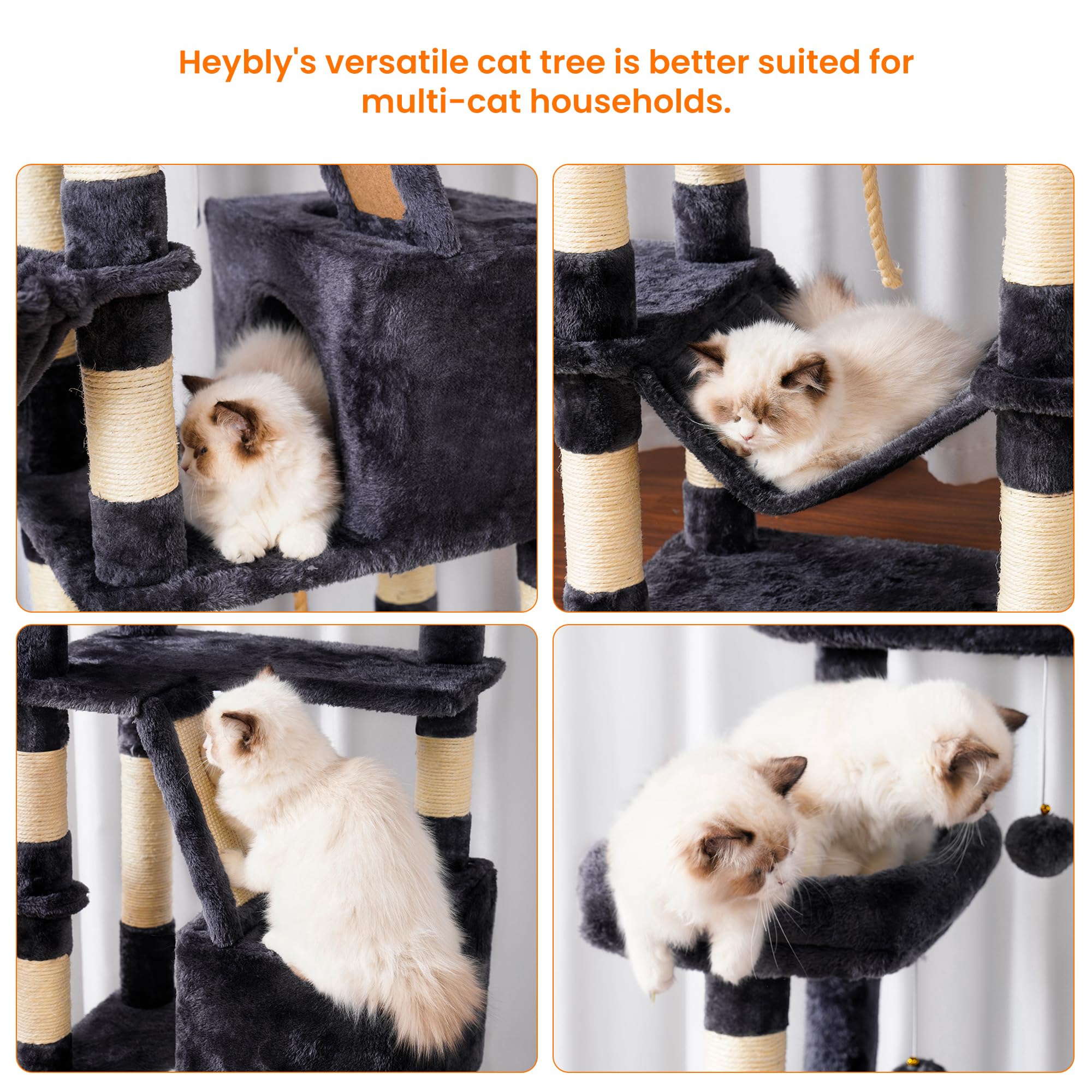 Heybly montaje sencillo con manual y herramientas incluidas