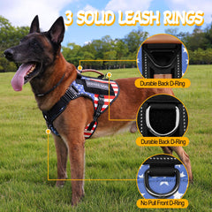 HEYCAHVA sistema MOLLE lateral para accesorios y parches de identidad