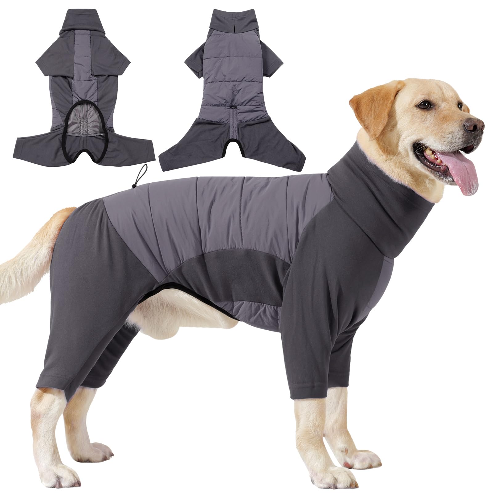 HEYWEAN abrigo invernal para perros impermeable, ideal para paseos fríos