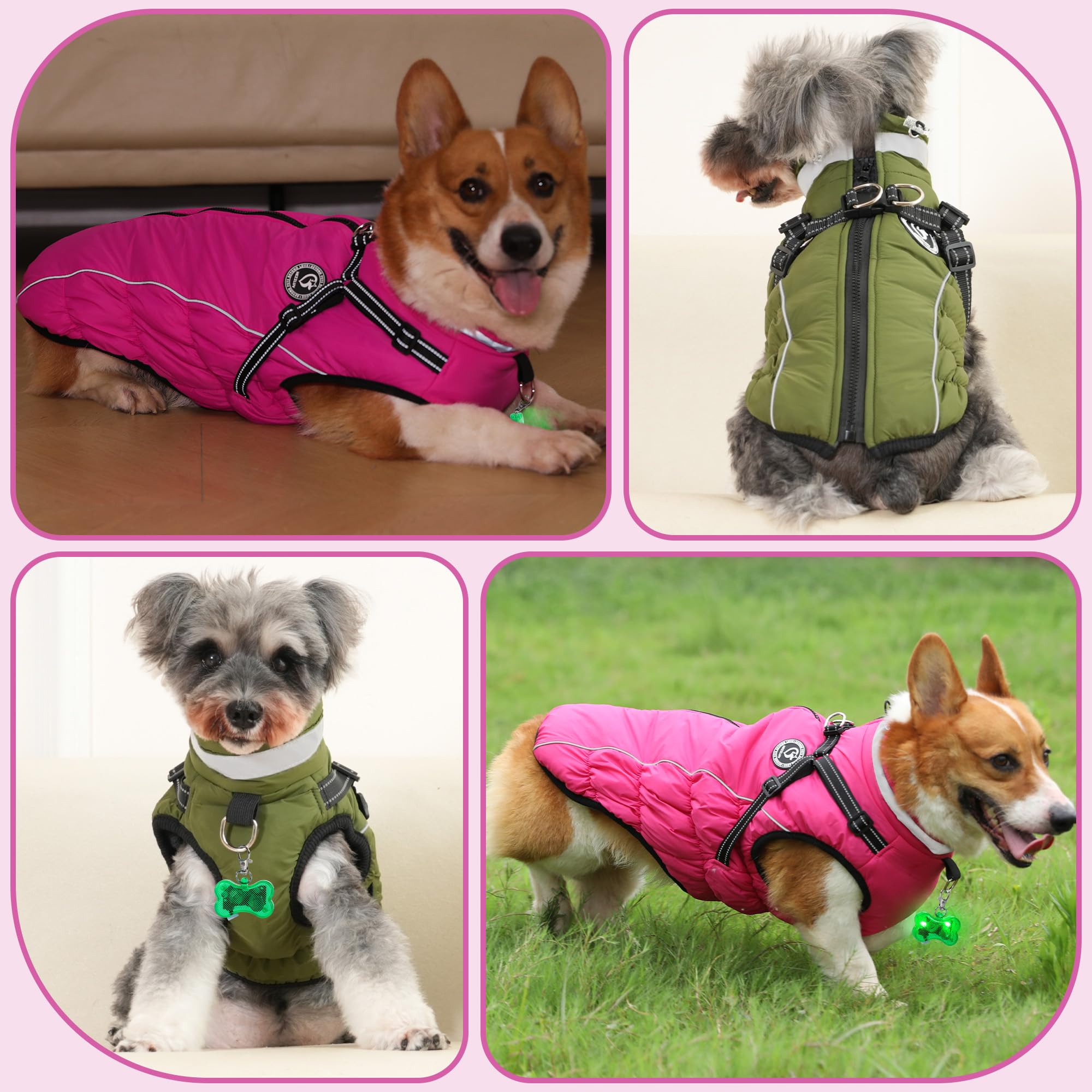Chaqueta HezzLuv con ajustes de correa para un ajuste cómodo.
