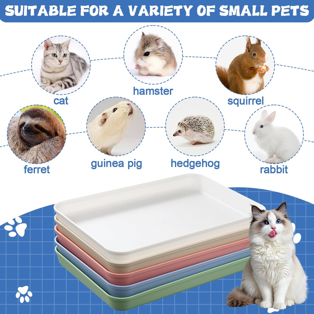HFYZZ bandeja para gatos mediana, amarillo, uso práctico para múltiples propósitos.