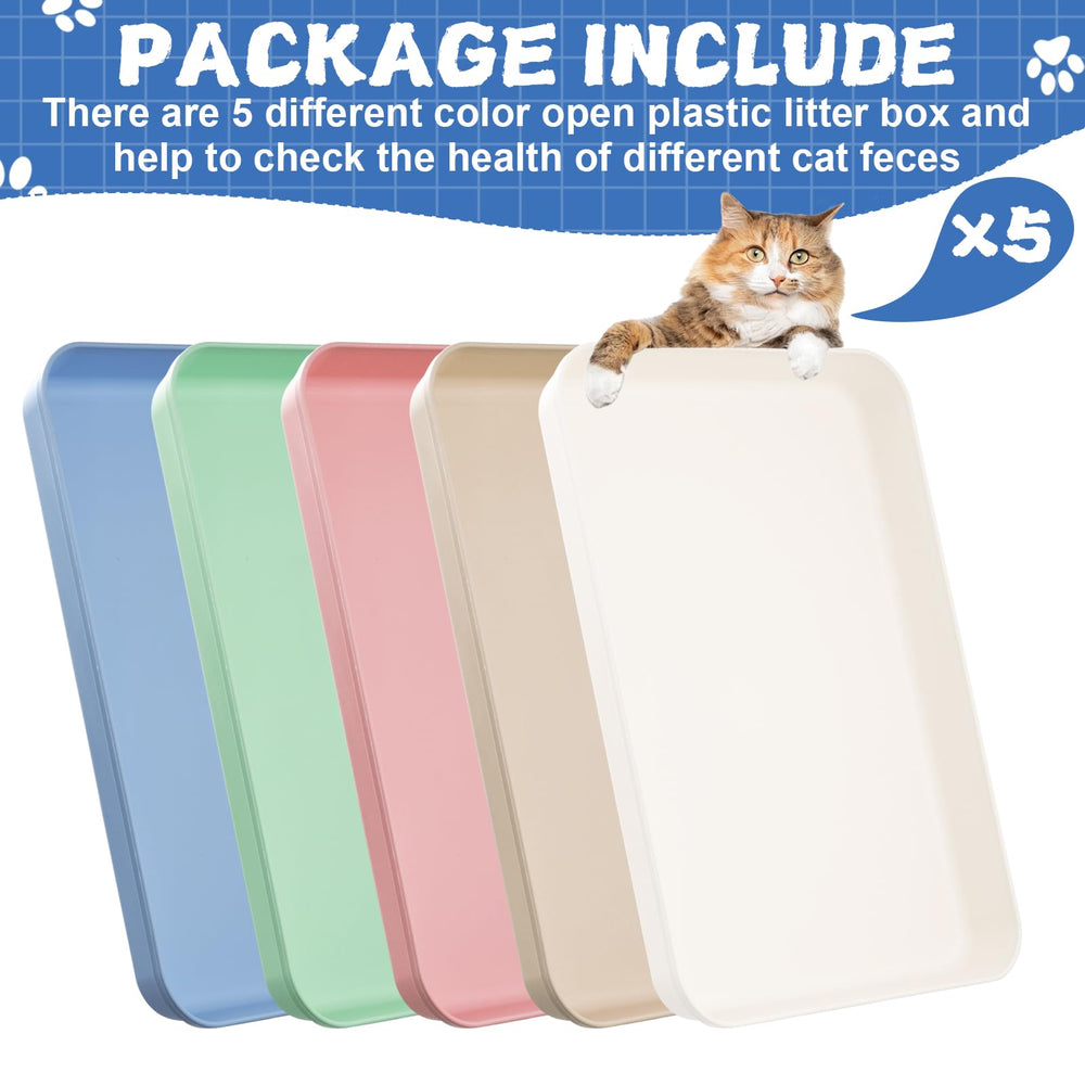 HFYZZ bandeja para gatos mediana, verde, perfecta para uso en interiores.
