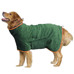 HhiMyOct: poncho-secado rápido para perros, absorbe humedad y acelera el secado tras el baño.
