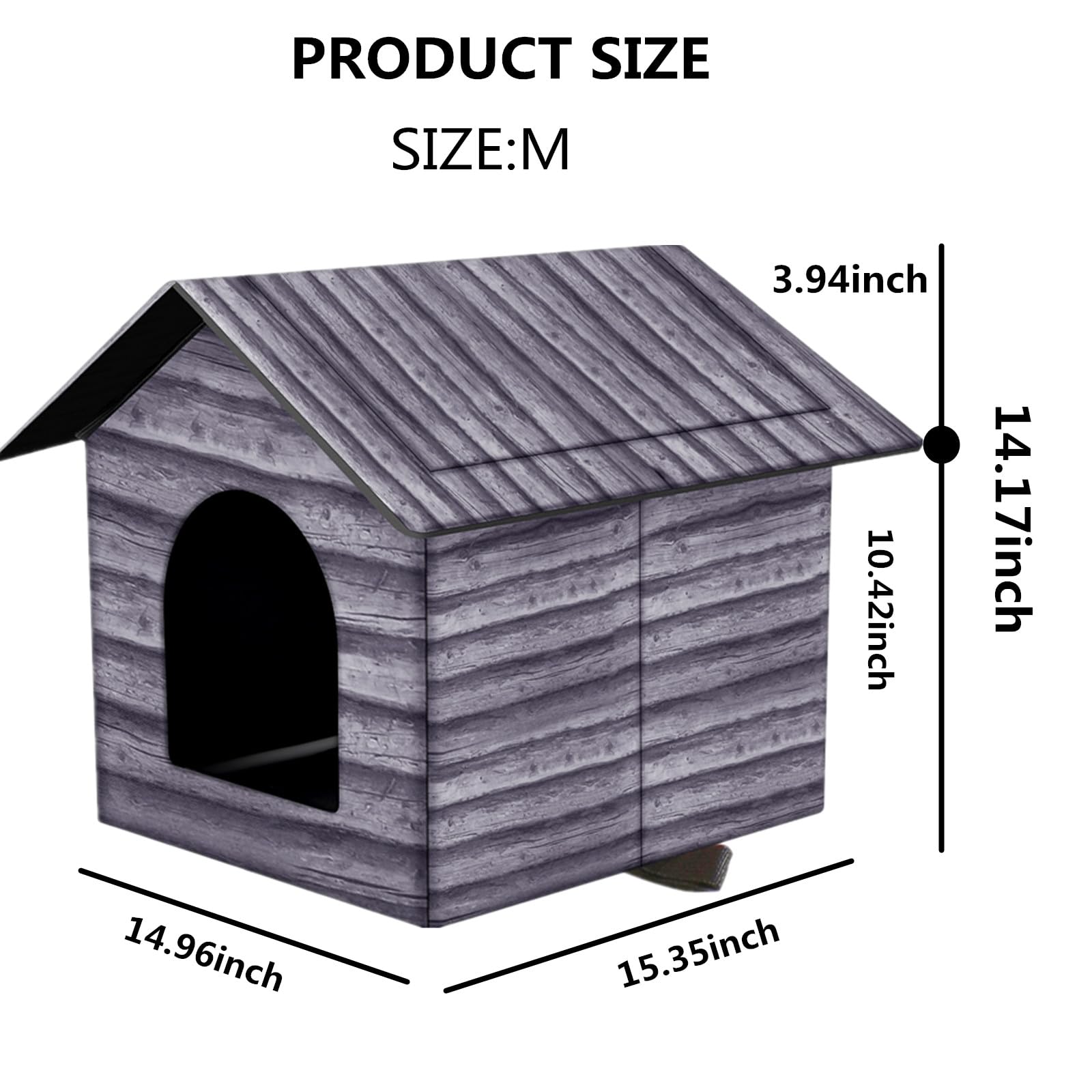 Cama para mascotas hhongri-sheng, base suave para climas fríos.