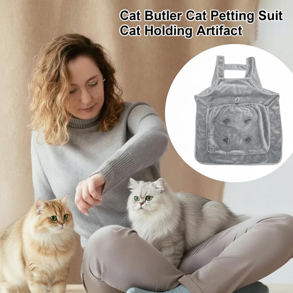 Hhuabeibei delantal gato incluye transporte para mascota.