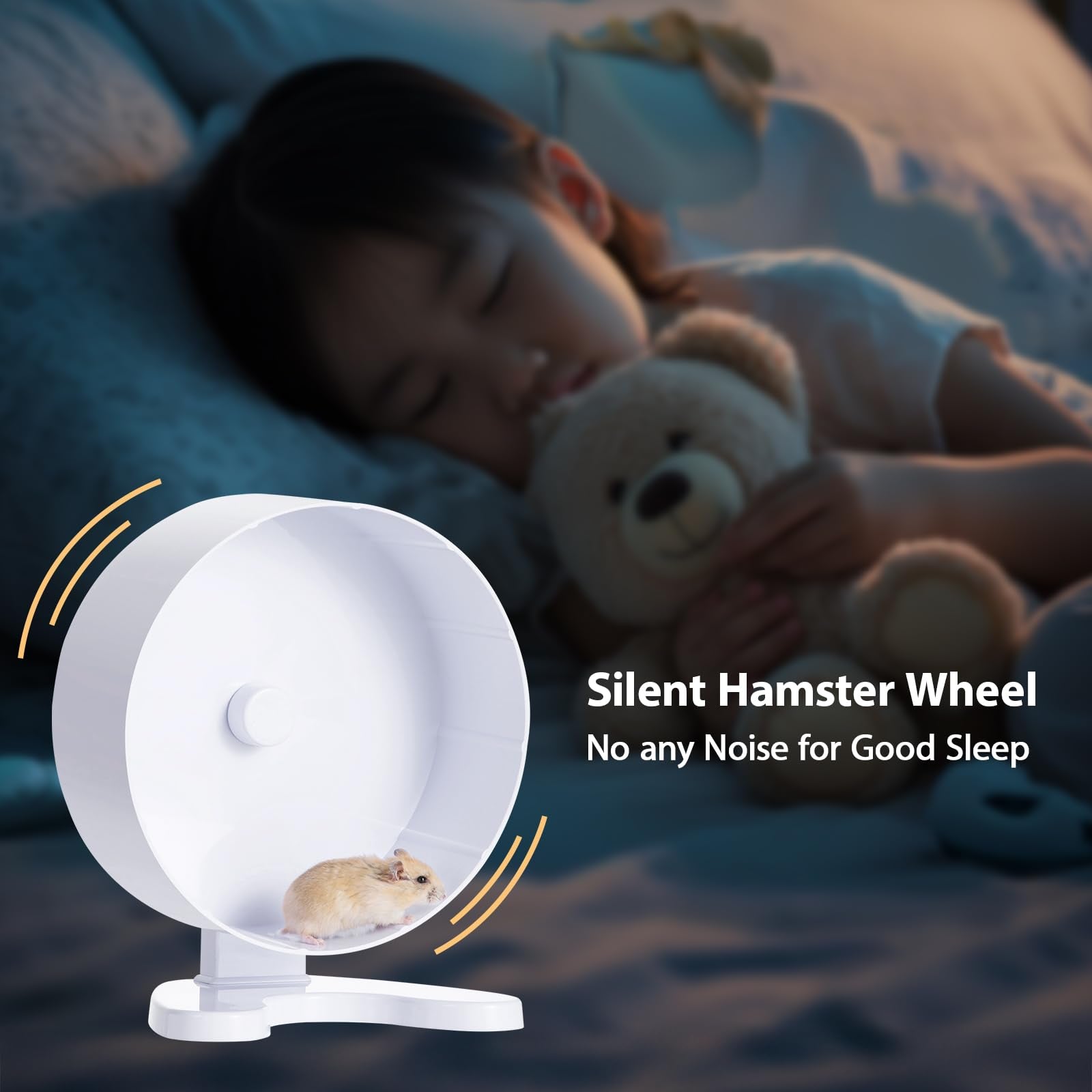 Hi-ERA rueda hamster bordes redondeados para seguridad