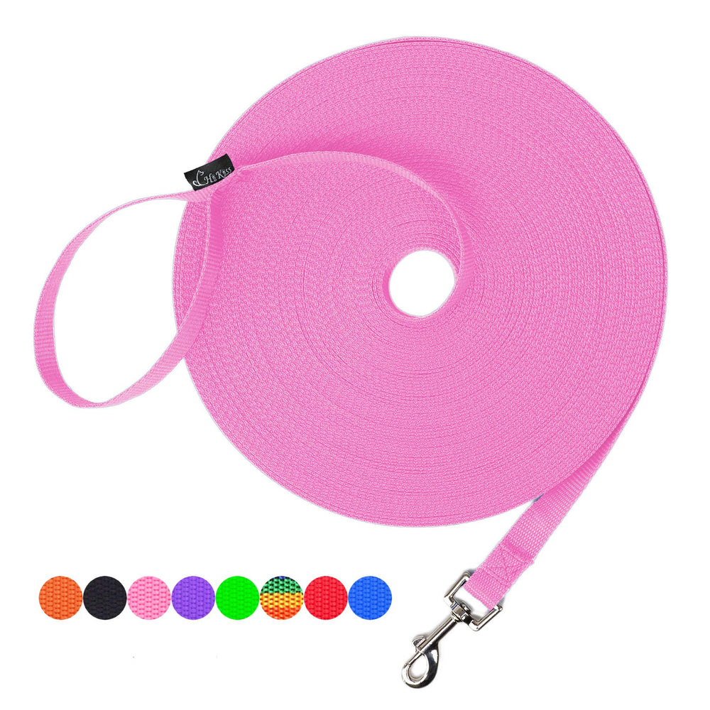 Hi Kiss cuerda de entrenamiento para perros 50 pies, ideal para obediencia y recall.
