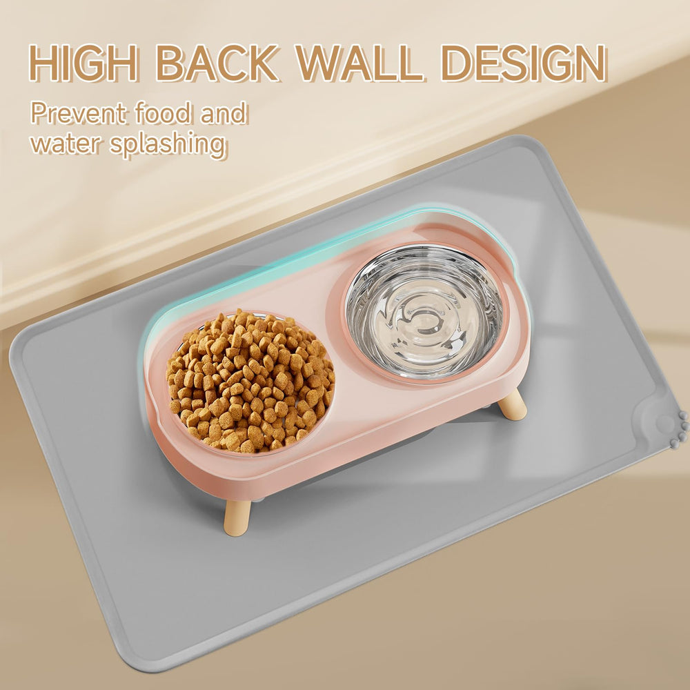Estera de silicona para alimentación HIAIEVIY, atrapa derrames y facilita la limpieza.