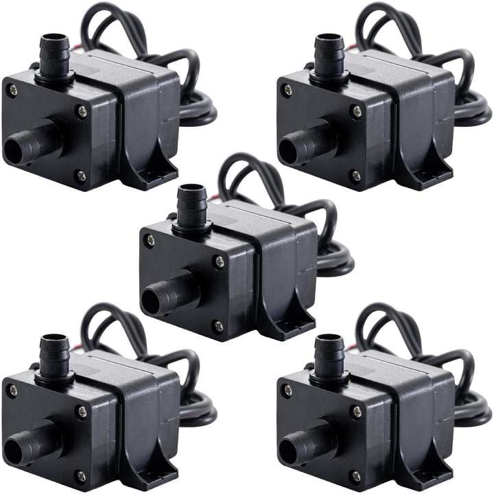 hiBCTR bomba 12V brushless para acuarios, flujo estable y silencioso.