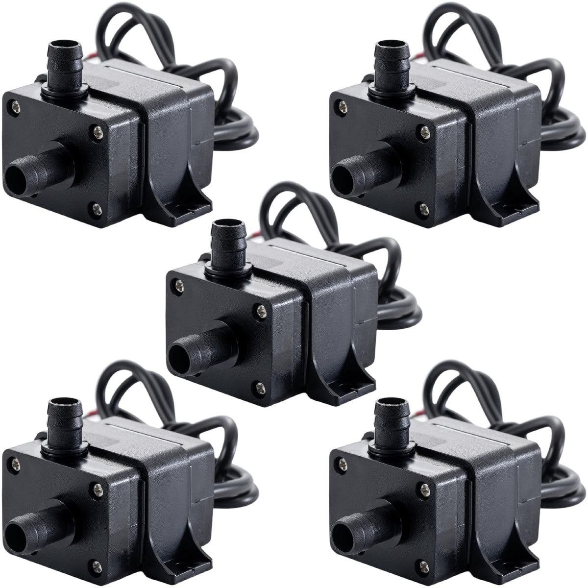 hiBCTR bomba 12V brushless para acuarios, flujo estable y silencioso.