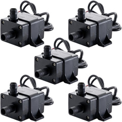 hiBCTR bomba 12V brushless para acuarios, flujo estable y silencioso.