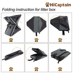 HiCaptain liner biodegradable facilita la limpieza diaria