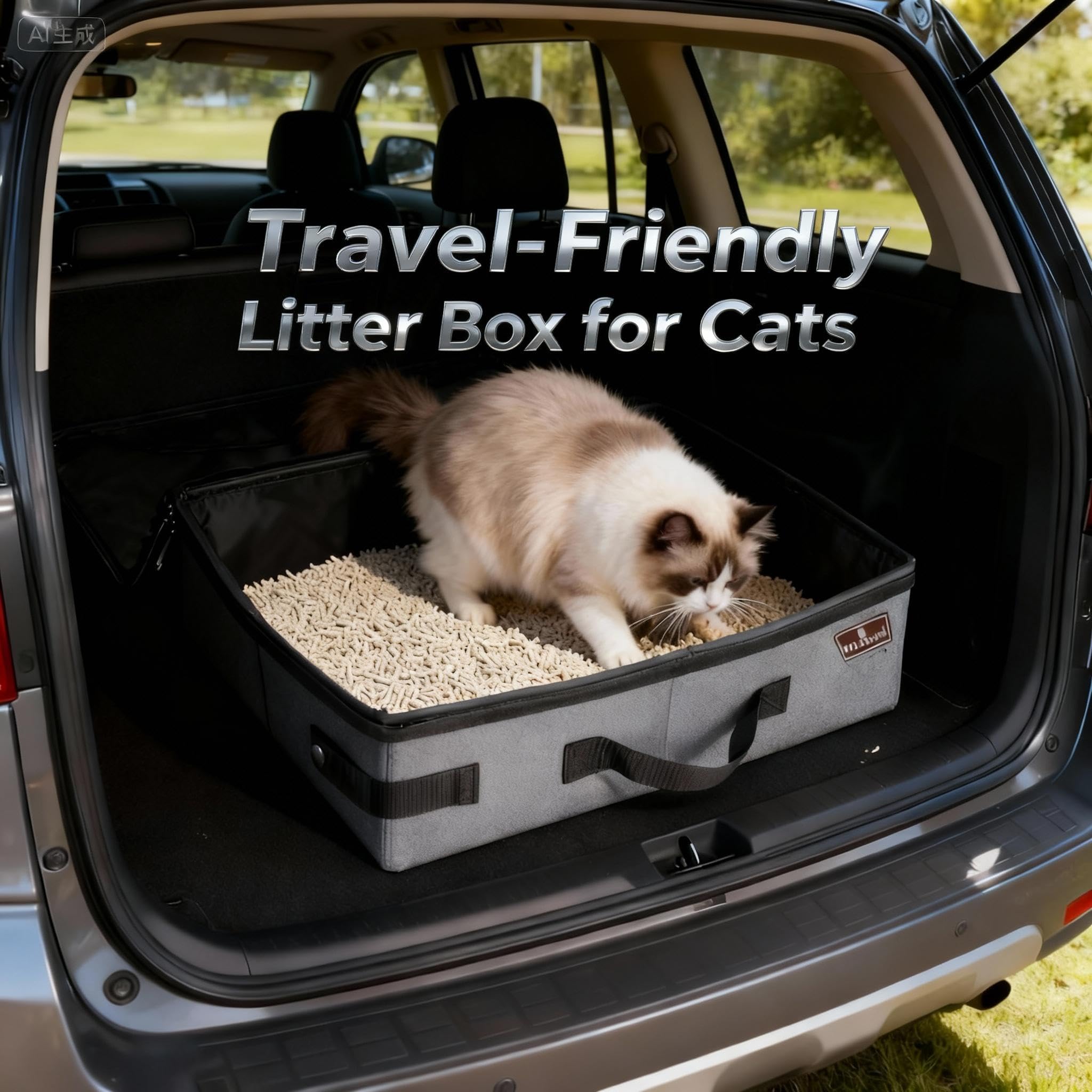 HiCaptain caja de arena portátil plegable para coche