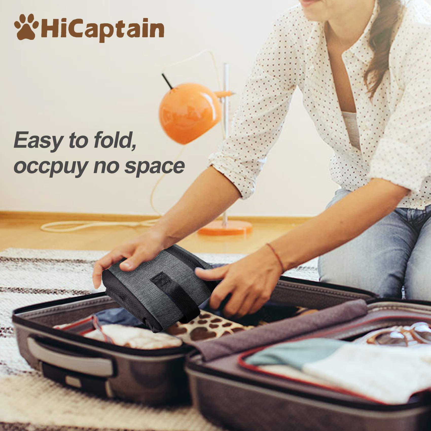 HiCaptain caja ligera y plegable para guardar en equipaje