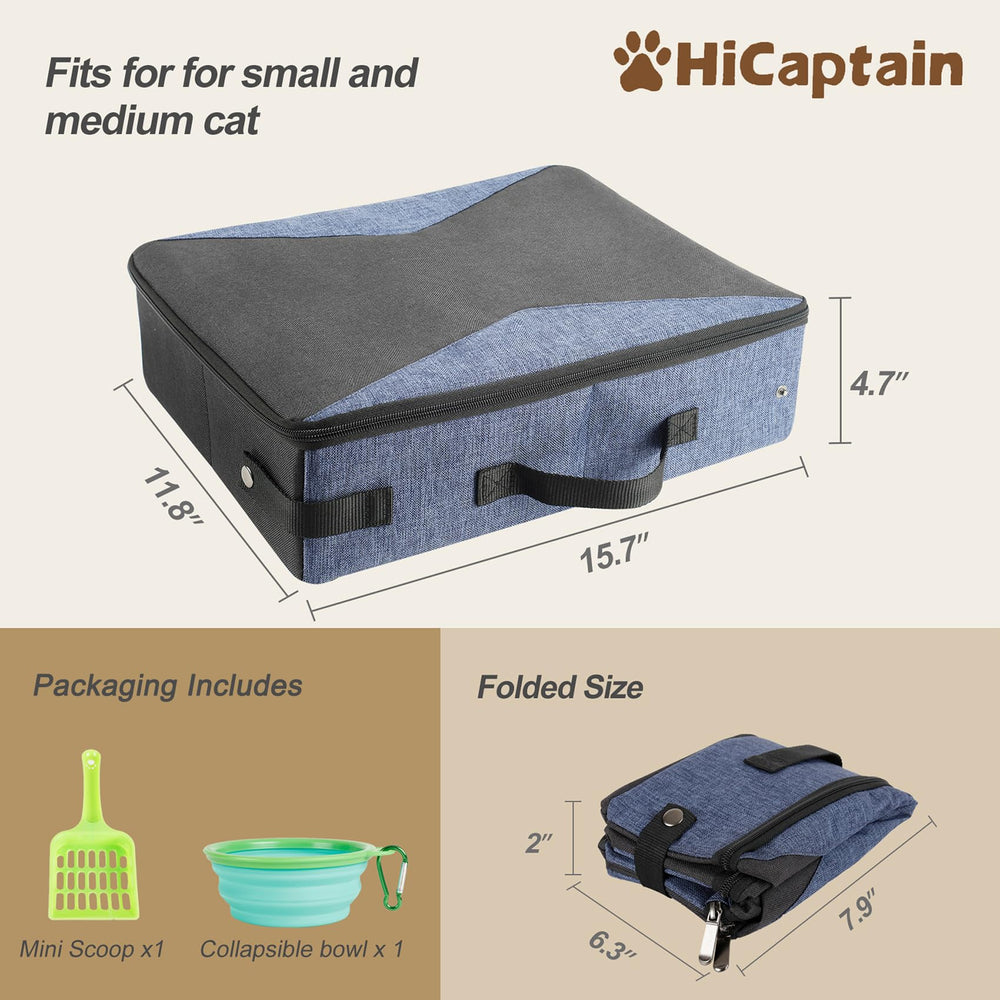 HiCaptain cabe en maletas y coche, ideal para viajes cortos.