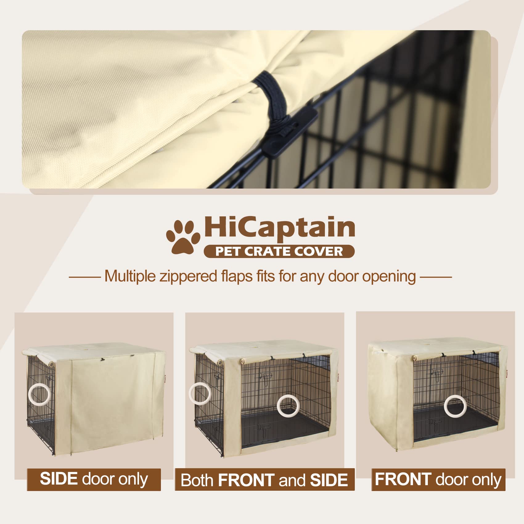 HiCaptain funda resistente al viento y al agua para viajes y uso diario.