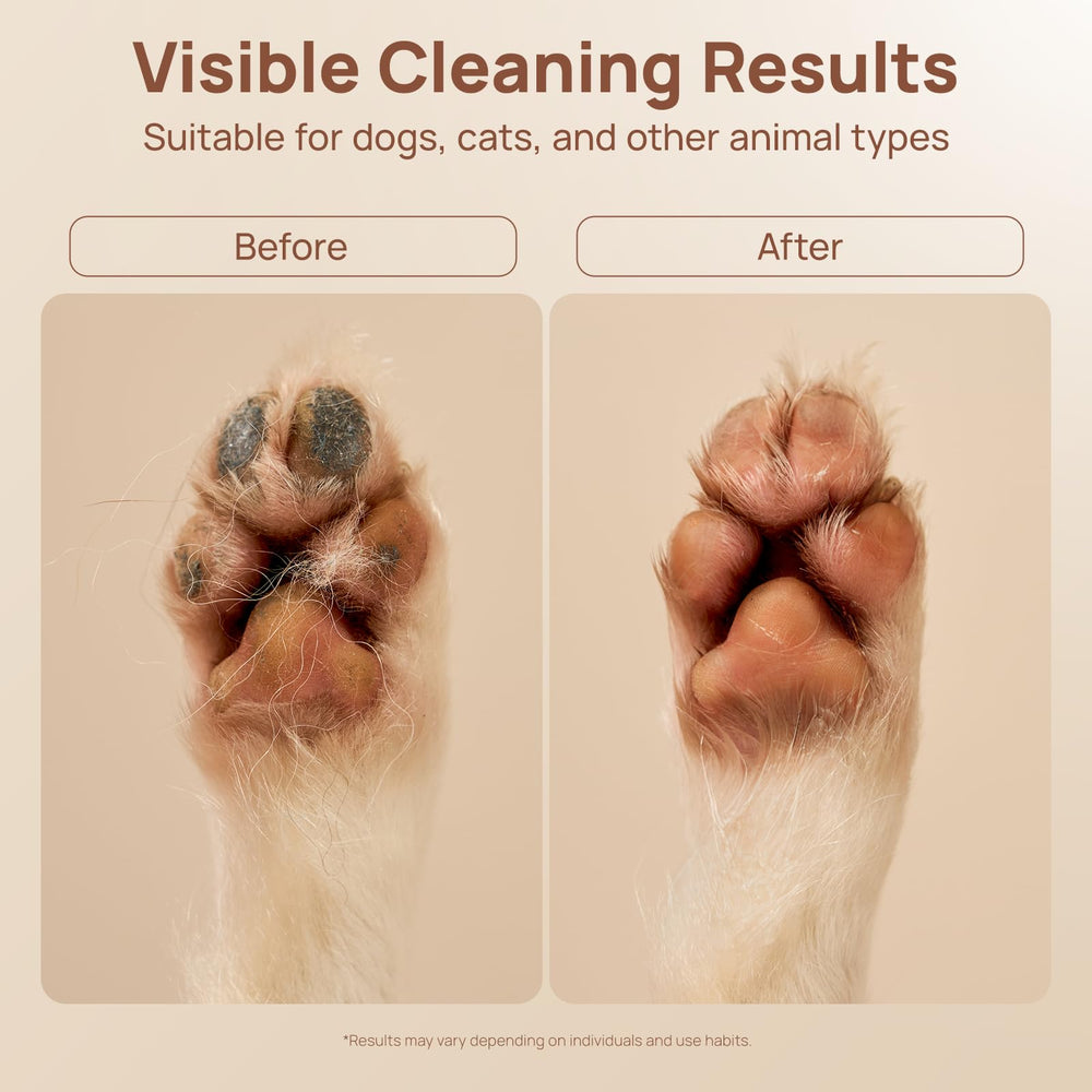 HICC PET Glove Wipes Pro, baño sin agua, limpieza rápida y cómoda.