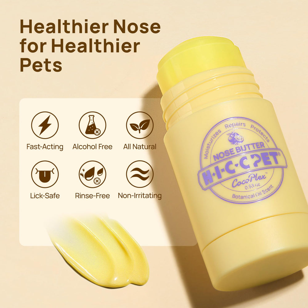 Bálsamo nasal HICC PET alivio inmediato de irritación nasal.