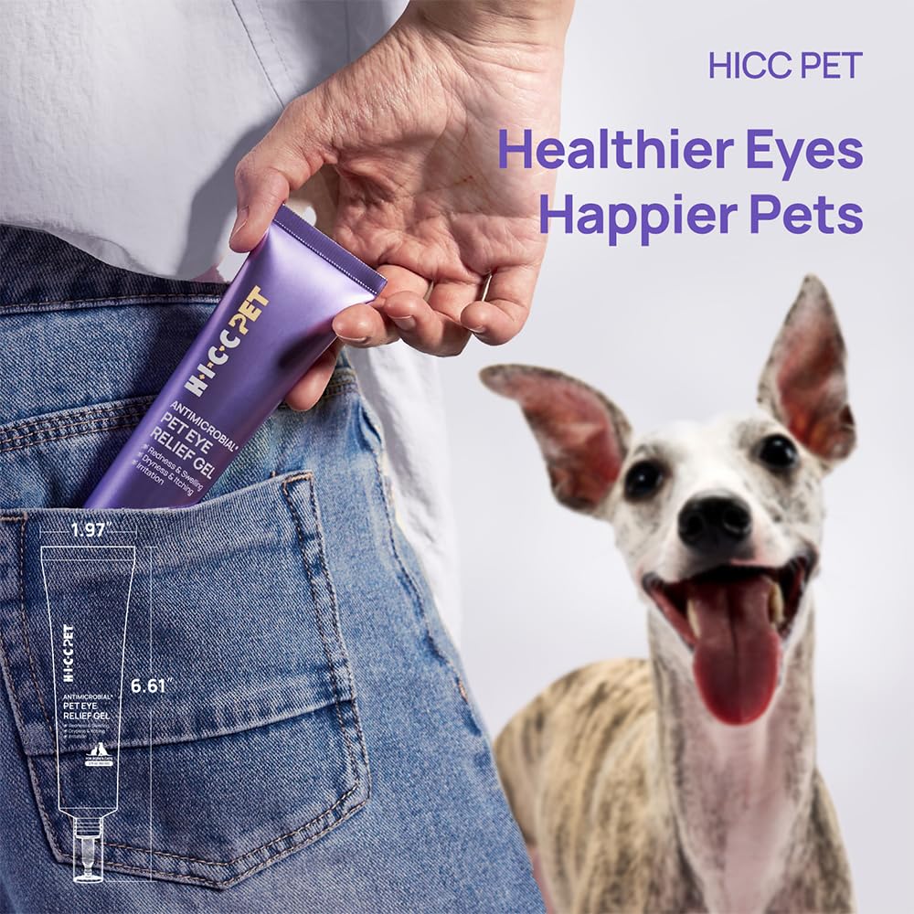 HICC PET uso sin enjuague seguro para ojos sensibles.