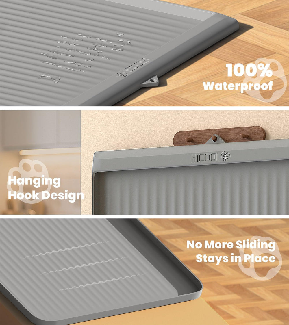 Diseño amplio 36x24 de HICOOI ofrece mayor movimiento para varios gatos