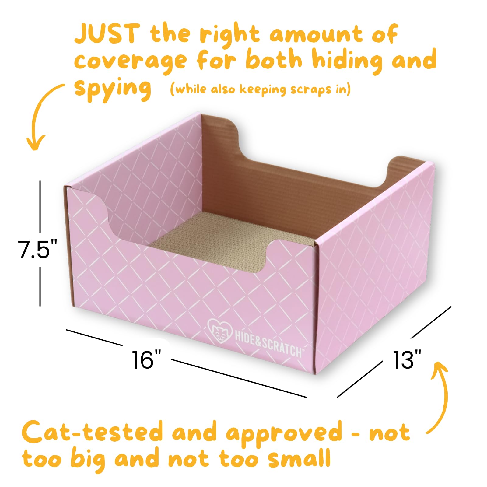 Hide & Scratch material ecológico y sin cinta para seguridad