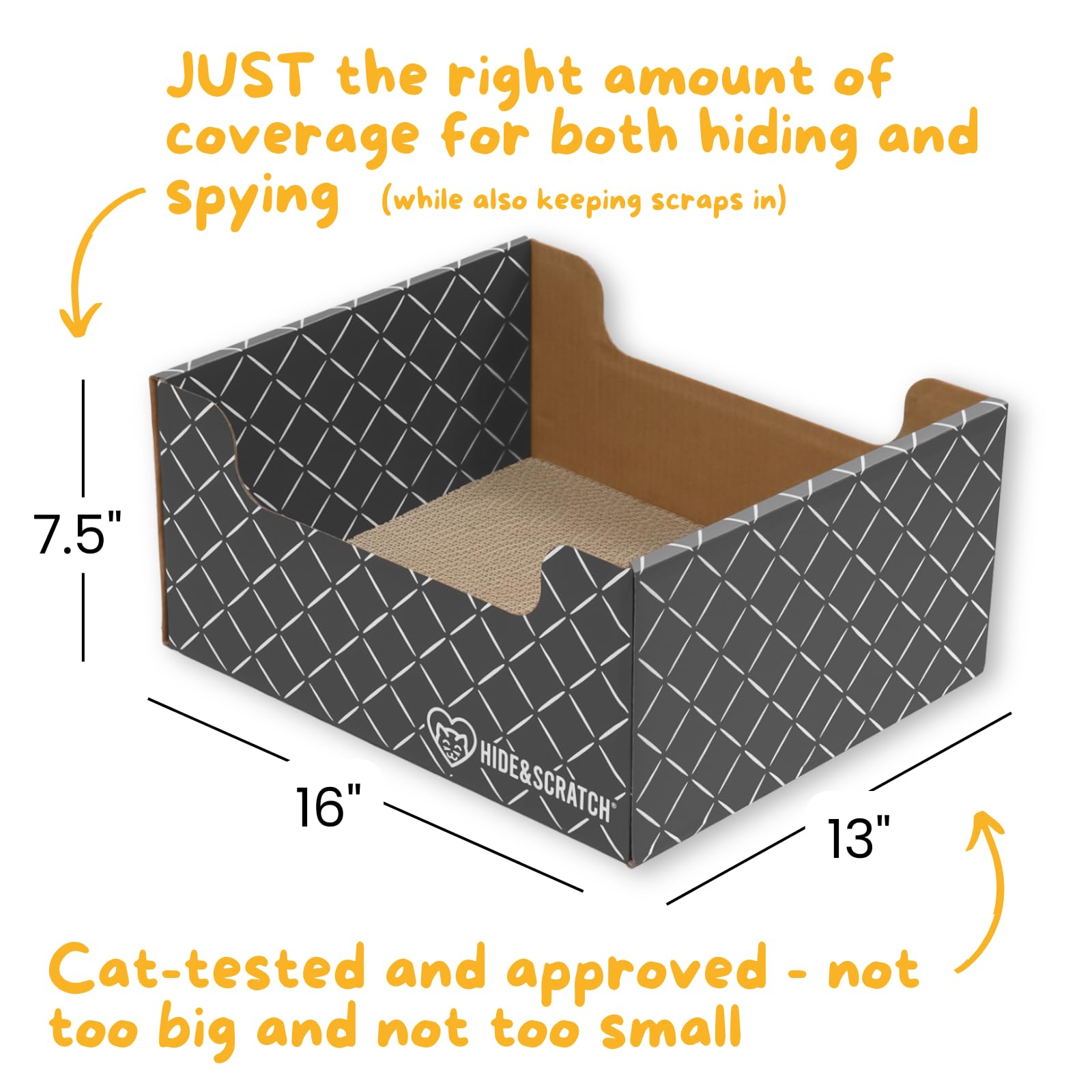 Hide & Scratch: protege muebles manteniendo rasca y juego del gato.