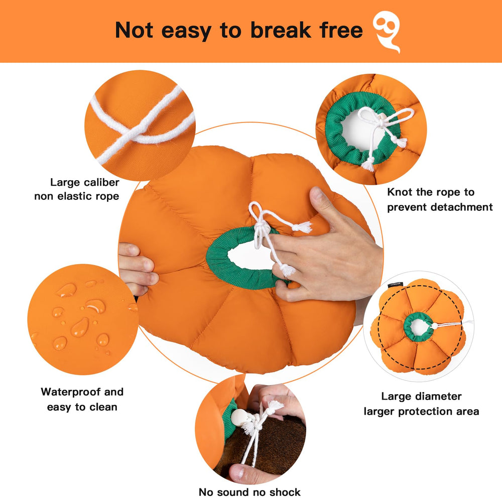 HIDREAM cono-gato-calabaza-naranja, decoración festiva con función protectora.