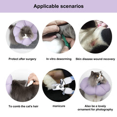 hidream collar cono gato comer beber con facilidad durante el uso