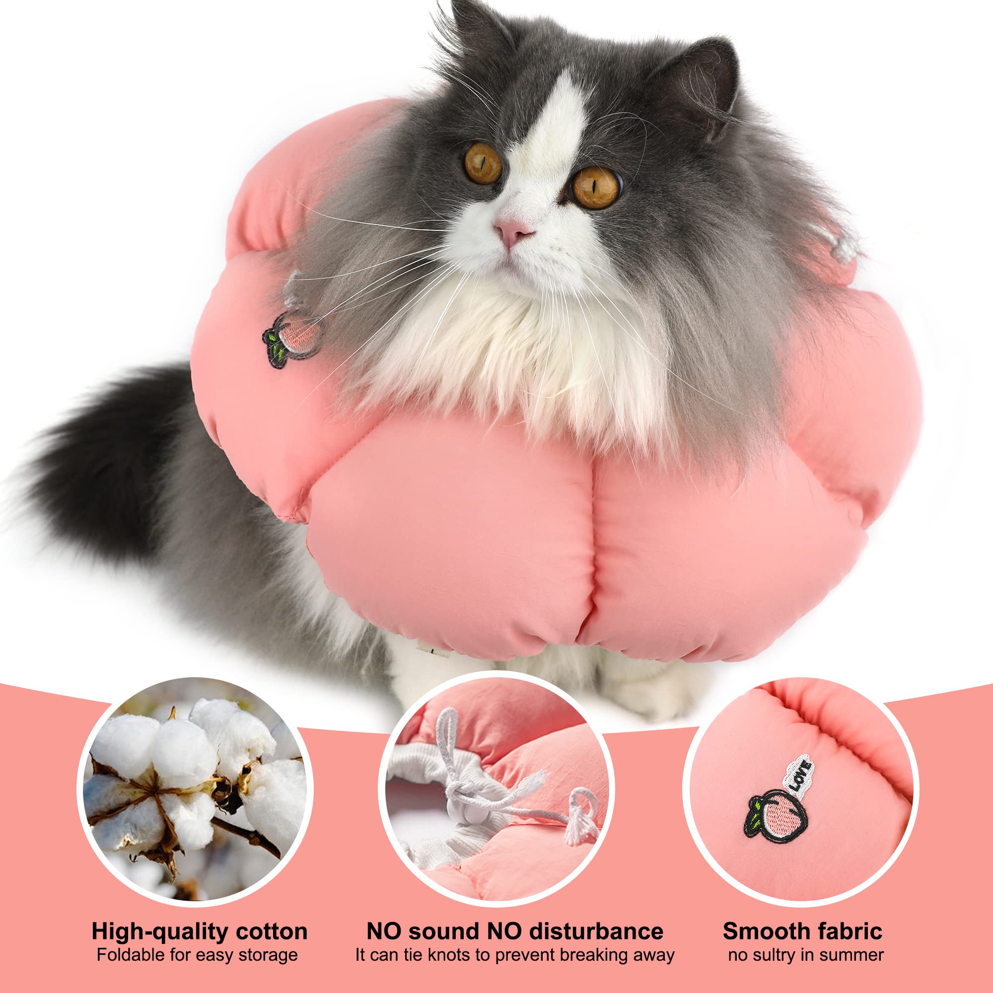 HiDREAM cono-gato comodidad-alimentacion permite comer y beber con normalidad.