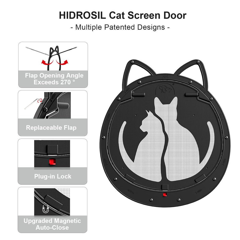 HIDROSIL instalacion puerta gato mosquitera proceso simple y rapido
