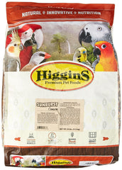 Higgins Sunburst para Conure: alimento de 25 libras para una dieta equilibrada.