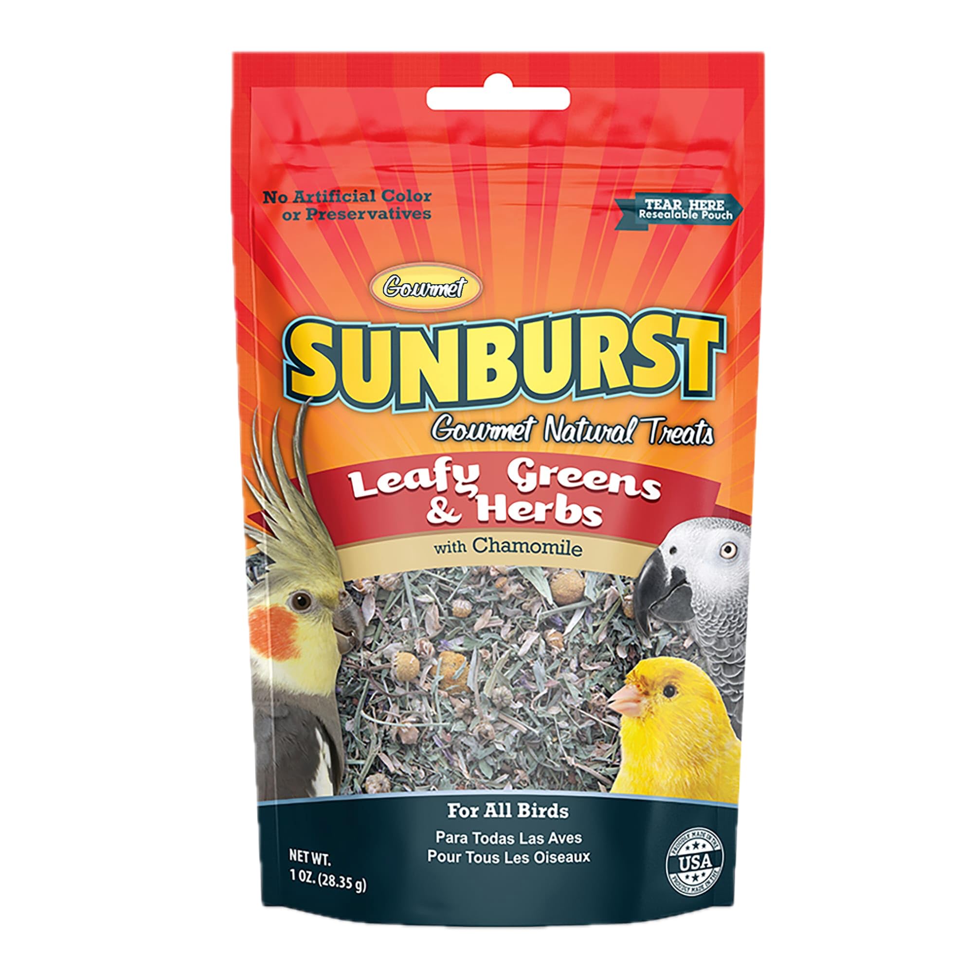 Higgins Sunburst Mezcla de hojas verdes e hierbas, aves disfrutan sabor suave y textura crujiente para variedad diaria.
