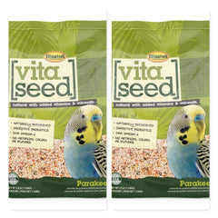 Higgins Vita Seed para periquitos, 2,5 lb por bolsa, nutrición equilibrada para aves.