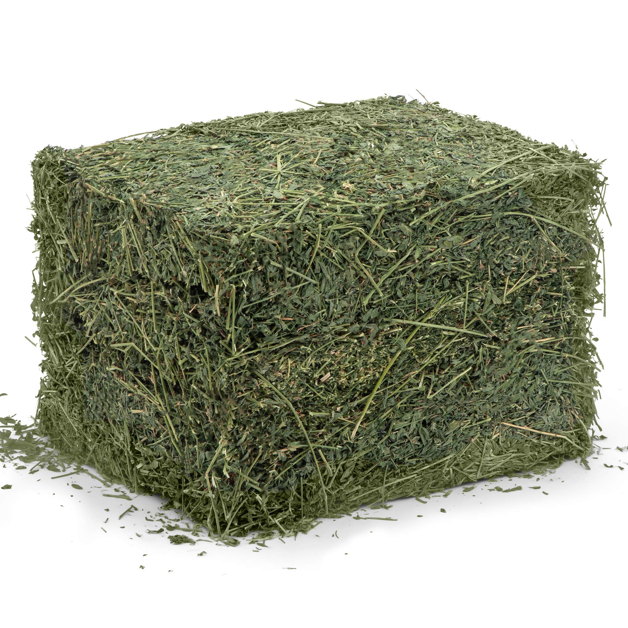Heno de alfalfa para la alimentación diaria de conejos y cobayas.