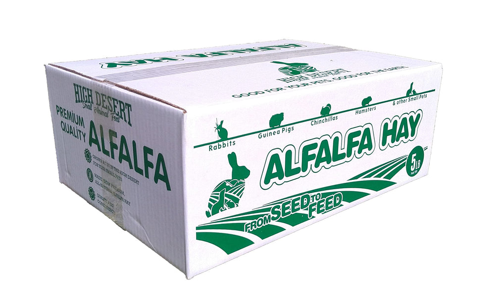 High Desert Heno de Alfalfa, alto en proteína y fibra para crecimiento de cobayas.