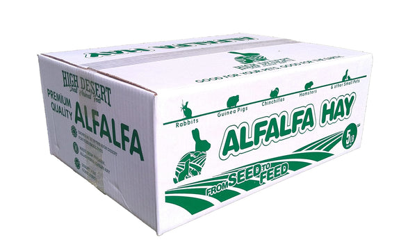 High Desert Heno de Alfalfa, alto en proteína y fibra para crecimiento de cobayas.
