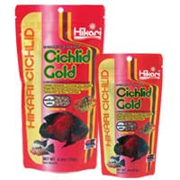 Hikari Cichlid Gold para todas las etapas de vida de cíclidos, porciones equilibradas.