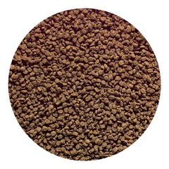 Hikari Bio-Gold, medición con cucharita para porciones precisas en acuario.