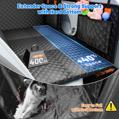 HikeSeptPals extensor trasero impermeable para coche mantiene el interior seco.