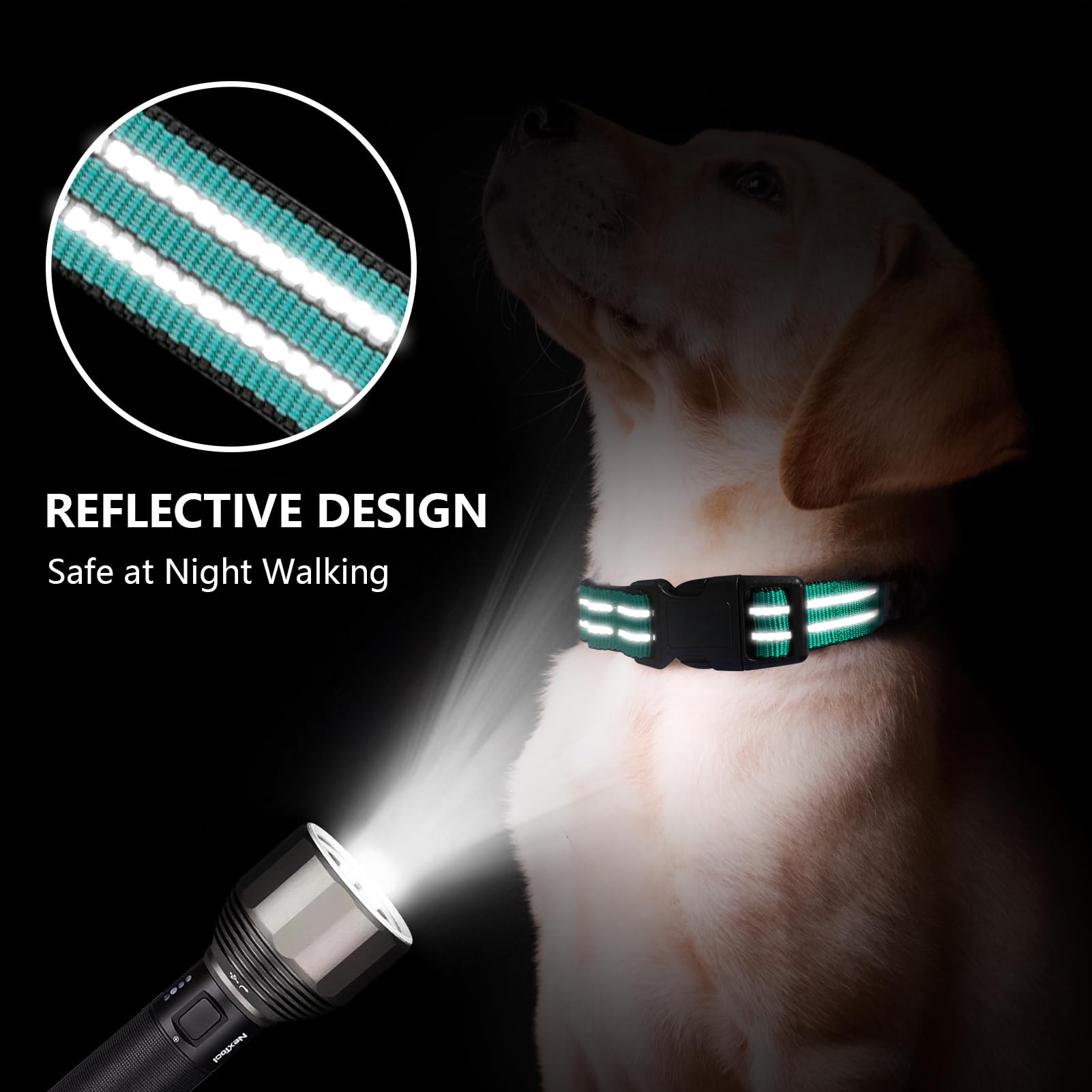 Hikiko cierre rápido para collar martingale, liberación segura en emergencias.