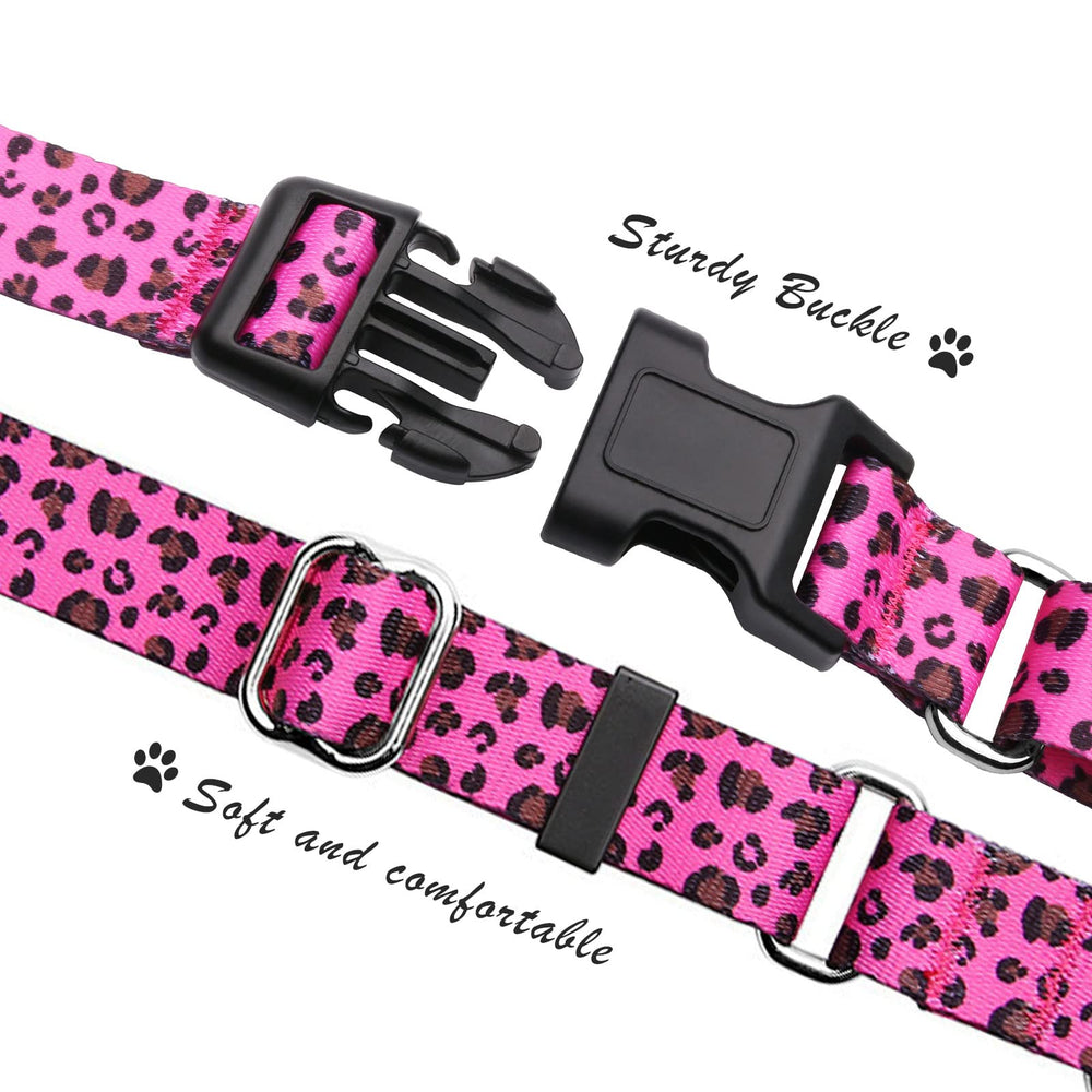 Hikiko collar martingale de nylon duradero, hardware resistente para mayor fiabilidad