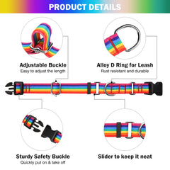 Nylon suave y hardware resistente Hikiko, collar duradero para uso diario