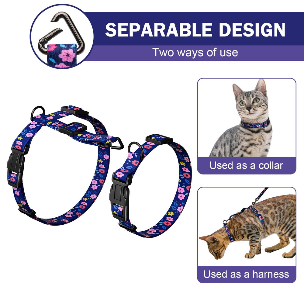 Diseño-3-en-1 Hikiko para convertir en collar o arnés
